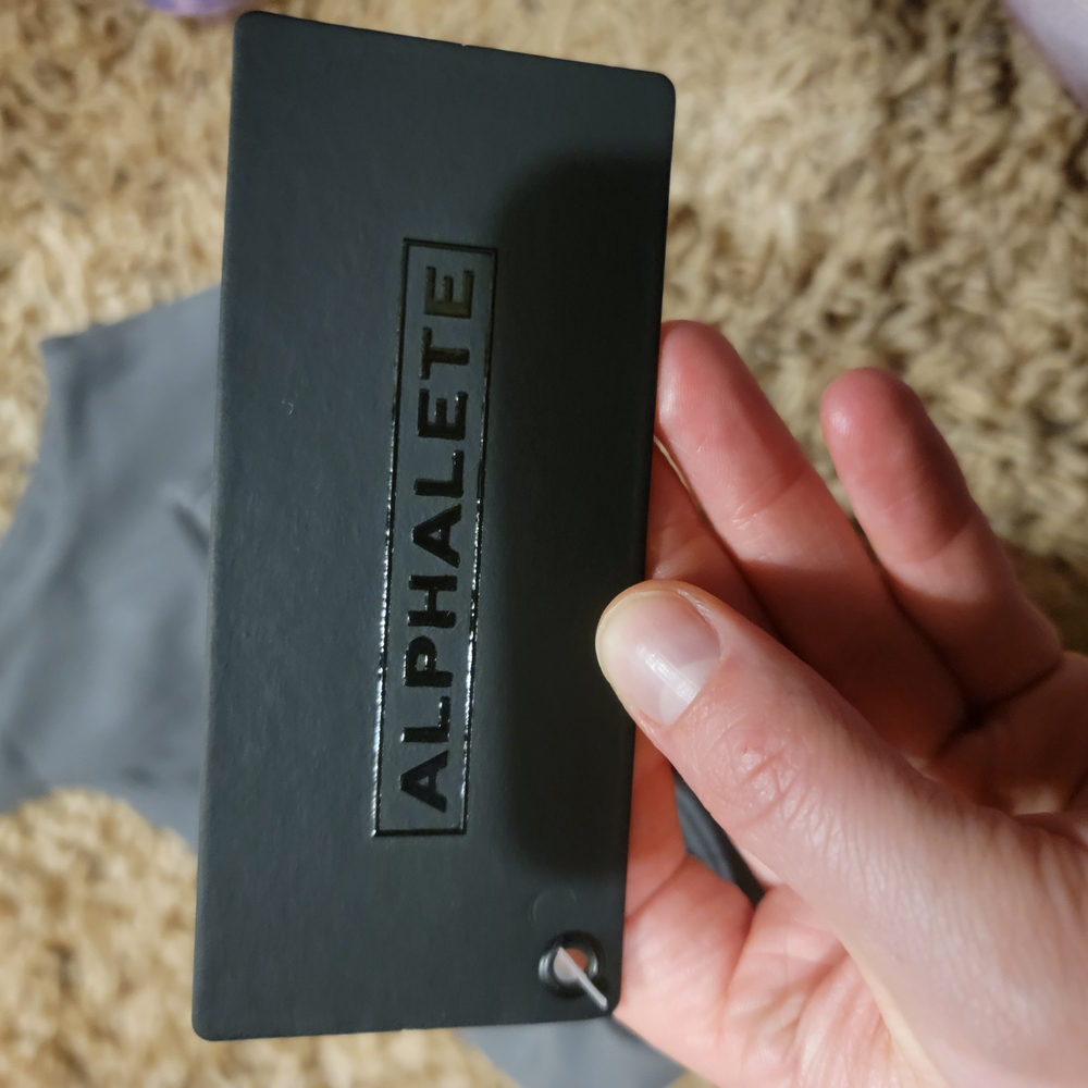 Grey Alphalete Sports Bra